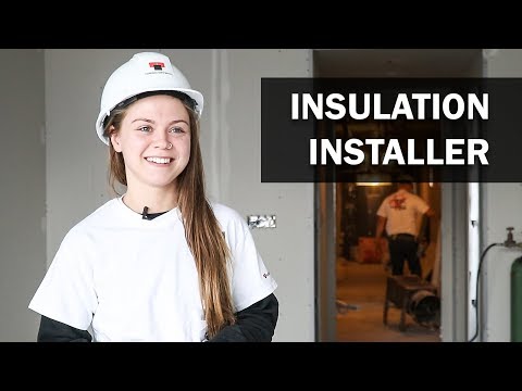 Cavity insulation installer video 1