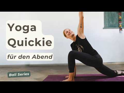 Yoga am Abend für Eilige | Dehnen & Entspannen in 10 Minuten
