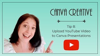 Canva Presentation Tutorial: How to upload a YouTube Video into a Slide