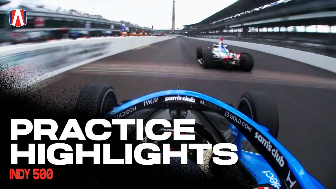 Click to watch the video “Practice Highlights | 2026 Indy 500 | Onboard POV”