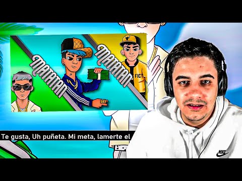 (REACCIÓN) MATATAN - Sayian Jimmy x Standly x Nicko Og Clk (OFICIAL VIDEO LYRICS) ANIMADO