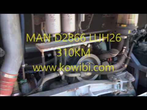 MAN D2866 LUH26 310KM engine motor  двигатель for sale 1