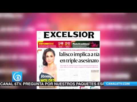 Excélsior: Jalisco implica a tía en triple asesinato