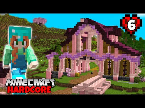 I Built a CUTE Animal Barn in Minecraft HARDCORE! - Episode 6