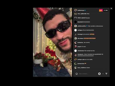 Bad Bunny Instagram Live Completo 🔴 | Nadie Sabe Lo Que Va A Pasar Mañana (EXCLUSIVO)