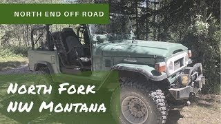 preview picture of video 'North Fork, MT in the Toyota Landcruiser'