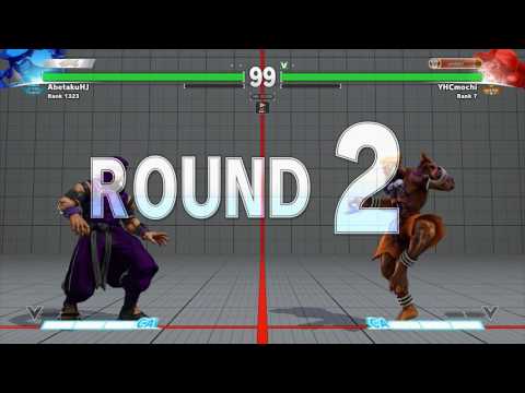 SFV~ Dhalsim (YHCmochi) vs. Rashid (AbetakuHJ) HD 4