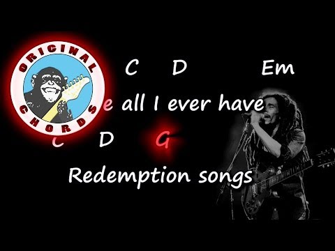 Bob Marley - Redemption song - Chords & Lyrics