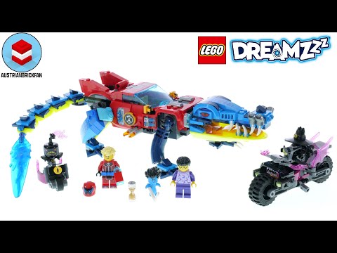 Vidéo LEGO Dreamzzz 71458 : La voiture crocodile