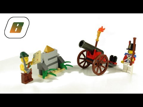Vidéo LEGO Pirates 6239 : Le canon
