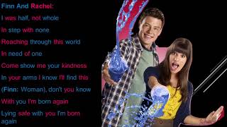 With You I’m Born Again Glee Lyrics