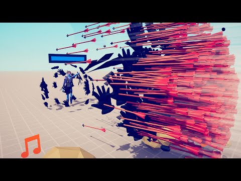 DARK PEASANT vs EVERY GOD + HP BAR ► Totally Accurate Battle Simulator TABS