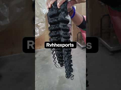 Curly Funmi Human Hair Machine Weft