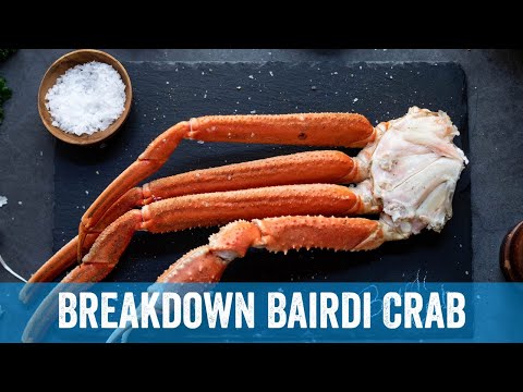 How to Break Down Bairdi (Snow Crab) Legs