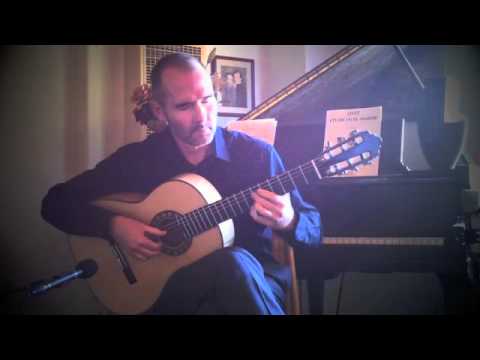 Lagrima by Francisco Tarrega played on a spruce and European maple Jason Wolverton classical guitar.