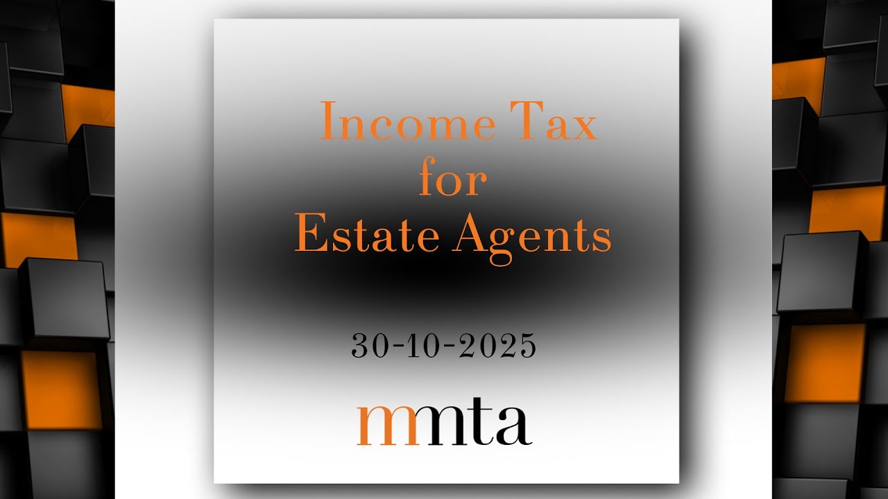 Income Tax for Estate Agents