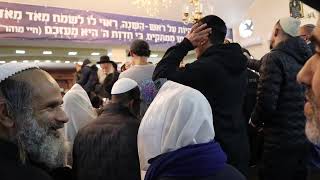 אומן אוקראינה ערב ראש השנה התשפ"ה שמחים שרים ומודים לאלוקים על הזכות להשתתף בקיבוץ הקדוש"...