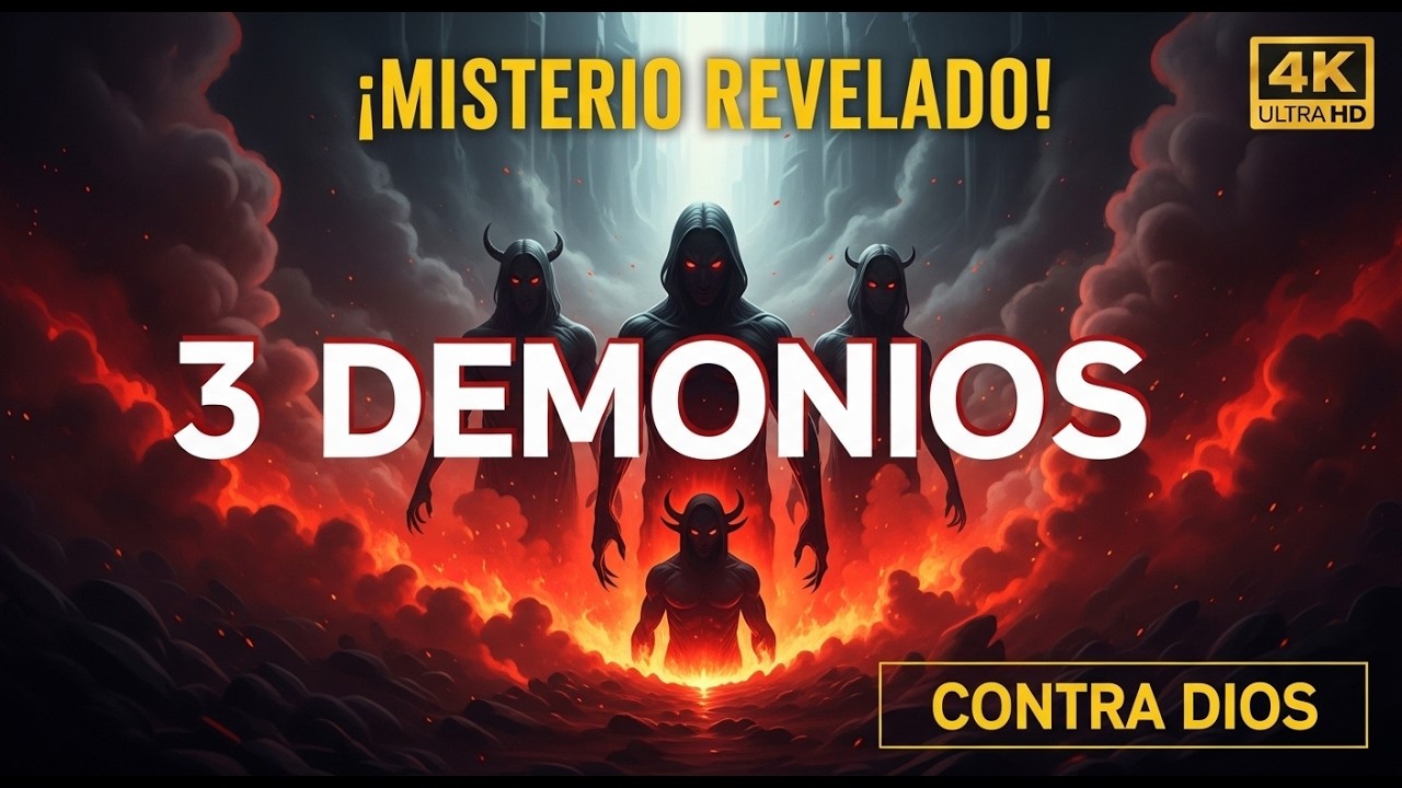 🔴 ¡Misterio Revelado! Los 3 DEMONIOS que se Rebelaron contra DIOS y sus ...