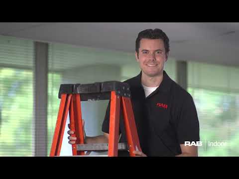 How to install the RAB RTLED Troffer Retrofit Kit in 3 minutes (2x4)