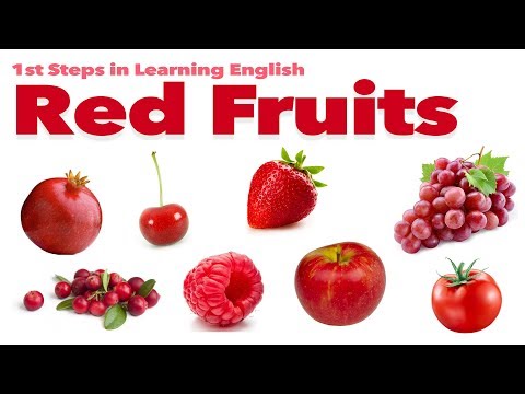 download lagu mp3 mp4 Red Fruits And Vegetables, download lagu Red Fruits And Vegetables gratis, unduh video klip Red Fruits And Vegetables
