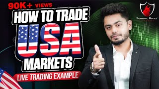 How to Trade USA Markets? || Anish Singh Thakur || Booming Bulls