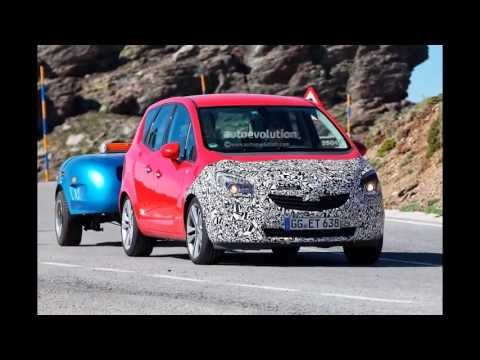 2014 Opel Meriva Facelift Spyshots