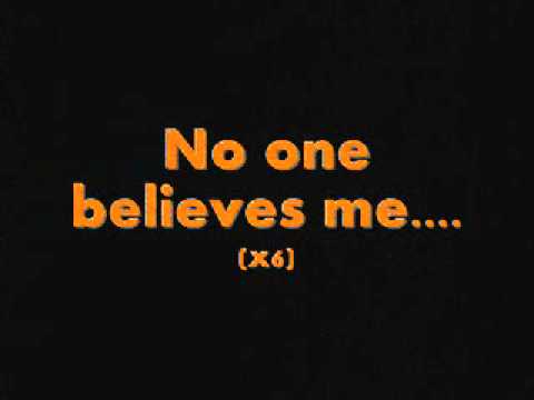 Kid Cudi - No One Believes Me Lyrics Video