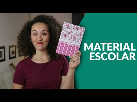 Material Escolar em Espanhol - Aprenda Vocabulário em Espanhol