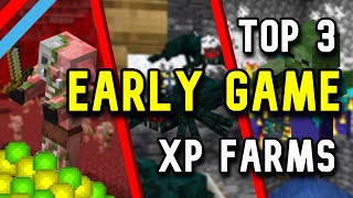 TOP 3 best XP FARM in Minecraft EARLY GAME