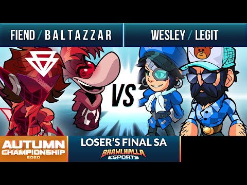 Fiend & B A L T A Z Z A R vs Wesley & Legit - Loser's Final - Autumn Championships 2020 - 2v2 SA