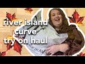 RIVER ISLAND AUTUMN/FALL PLUS SIZE CLOTHING TRY ON HAUL 🍁🍂🍃