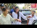Athiya Shetty With Family Vote in Mumbai