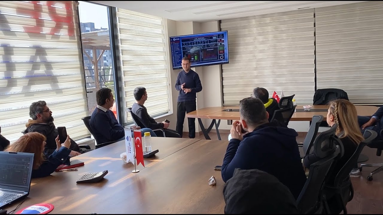 CRM360 | RE/MAX Aura Sunumu – Emlak Sektörüne Dijital Dokunuş