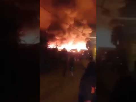 حريق ضخم في مصنع للشوكولاته في الجزائر المدينة