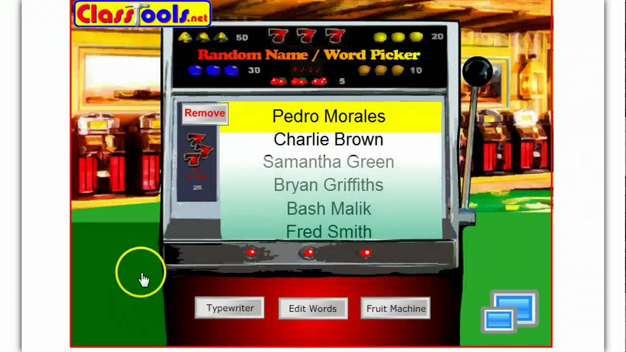 Class Tools Random Name Picker Demo