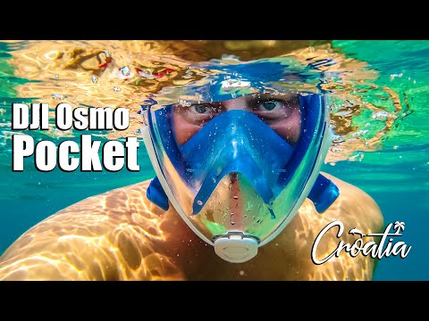 Filmowanie pod wodą na plaży Jadra - vlog z Chorwacji