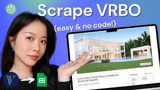How to scrape VRBO (without code)