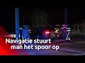 Een 79-jarige automobilist is vrijdagavond rond elf uur het spoor opgereden in de buurt van de Zw...