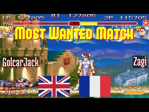 @ssf2xjr1: GolcarJack (GB) vs Zagi (FR) [Super Street Fighter II X GMC ssf2x ssf2 Fightcade] Aug 28