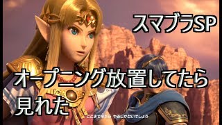 【スマブラSP】OP(オープニング)を放置してると見れるシリアスな映像【大乱闘スマッシュブラザーズ SPECIAL】