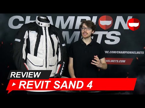 Revit Sand 4 H2O Jacket and Pants Video Review - ChampionHelmets.com