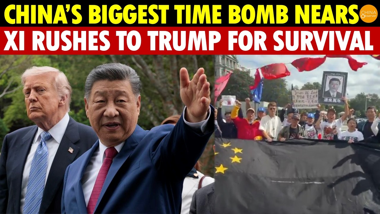 China’s Crisis Deadline: Xi Rushes To Trump Begging For A Lifeline As Economy And Tariffs Explode