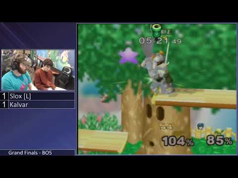Mass Madness 27 - Slox [L] (Fox) vs. Kalvar (Marth) - Melee GF