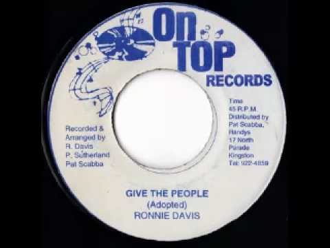 Ronnie Davis - Give The People (What They Want)