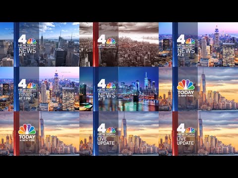 (WNBC) 2021-07-06, 07, 08 News 4 New York Opens and Closes Montage (New Look S Graphics Debut) (HD)