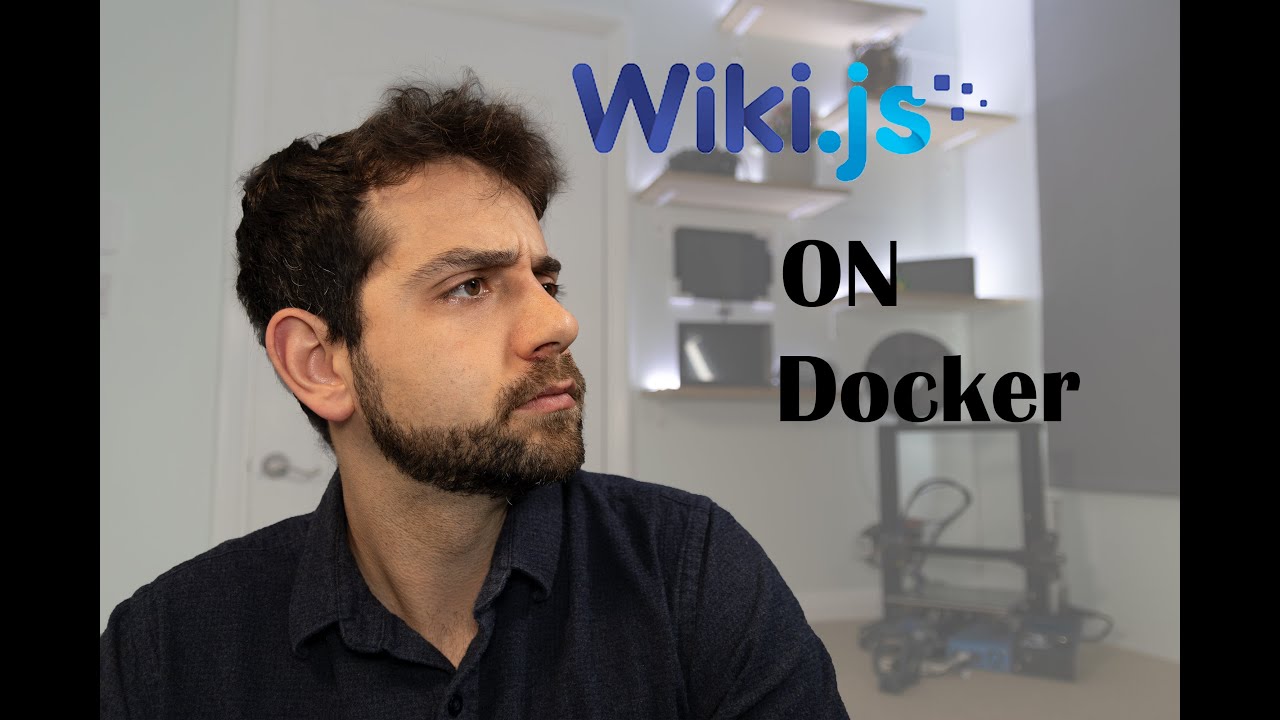 Uma outra opção de para criar seu site interative e fácil de utilizar com o Wiki-JS no Docker