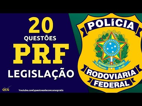 SIMULADO PRF | 20 Questões de Legislação da Polícia Rodoviária Federal