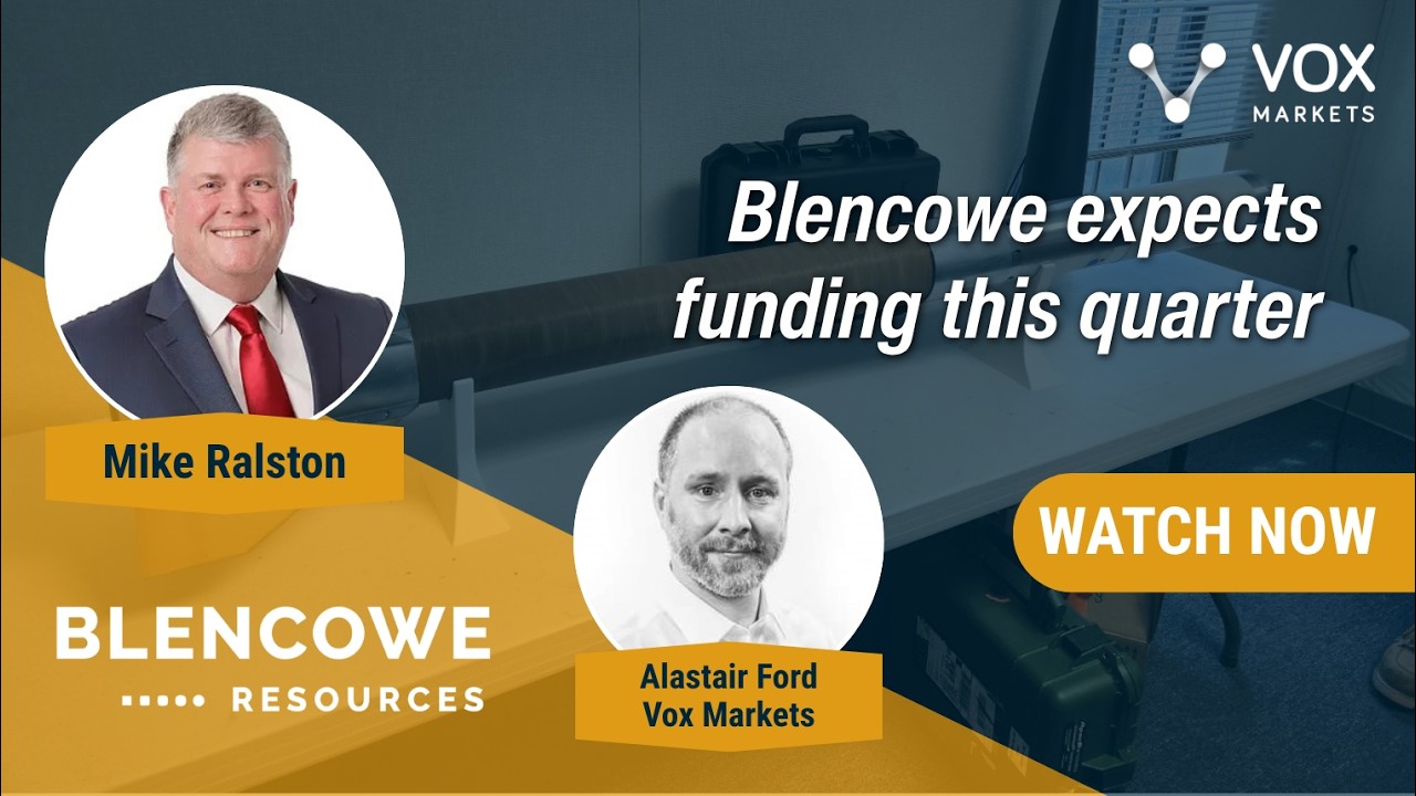 Thumbnail for Blencowe expects funding this quarter