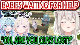 Hajime & Su Become Two Lost Kids Who Need Botan To Escort Them Home [Hololive Gold Rush 2]