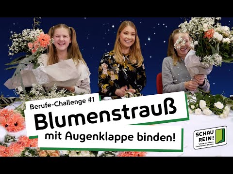 Die SCHAU REIN! Berufe-Challenge #1 mit JustSayEleanor: Flowerpower!